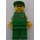 LEGO Cargo Muž, Zelená Výstroj Minifigurka