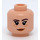 LEGO Carina Minifigure Head (Recessed Solid Stud) (3626 / 33920)