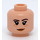 LEGO Carina Minifigure Kopf (Einbau-Vollbolzen) (3626 / 33920)
