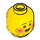 LEGO Caroler, Head (Recessed Solid Stud) (3626 / 86194)