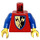 LEGO Castle Crusader Axt Torso (973)