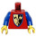 LEGO Castle Crusader Axe Torso (973 / 73403)