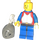LEGO Castle Knight mit Weiß Feder Minifigur