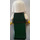 LEGO Castle Person in Dark Green Dress Minifigure