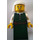 LEGO Castle Person in Dark Green Dress Minifigure