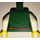 LEGO Castle Woman with Dark Green Dress Minifig Torso (973 / 76382)