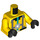 LEGO Cave Explorer Minifig Torso (973 / 76382)