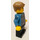 LEGO Chase McCain con Luz Azul Uniform Minifigura