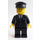 LEGO Chauffeur Minifigur med sidelinjer