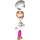 LEGO Chef Lillie mit Dark Pink Pants Minifigur
