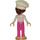 LEGO Chef Lillie mit Dark Rosa Pants Minifigur