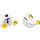 LEGO Chef Minifig Torso zonder shirtrimpels (973 / 76382)