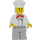 LEGO Chef - Standard Sourire, Light Grey Jambes Figurine