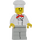 LEGO Chef - Standaard Grijns, Licht Grey Poten Minifiguur