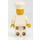 LEGO Chef - Standaard Grijns, Wit Poten minifiguur