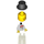 LEGO Chef - Standard Grinsen, Weiß Beine, oben Hut Minifigur