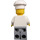 LEGO Chef avec rouge Foulard et 8 Buttons Vest, Brown Beard et Medium Stone Jambes Figurine