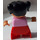 LEGO Child Figure Pink Top met bow tie Patroon Duplo Figuur