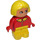LEGO Child with Red Shirt and Yellow Buttons Duplo Figure