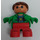 LEGO Barn med Sun Mönster Skjorta Duplo figur