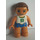 LEGO Child with Swim Trunks Duplo Figure