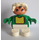 LEGO Child with Yellow Bib and White Bonnet Duplo Figure
