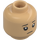 LEGO Cho Chang Tête (Montant solide encastré) (3274)