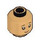 LEGO Cho Chang Head (Recessed Solid Stud) (3274)