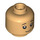 LEGO Cho Chang Head (Recessed Solid Stud) (3274)