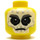 LEGO Chopper Maroon Minifigure Head (Recessed Solid Stud) (3626 / 37265)