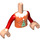 LEGO Christina Torso, with Christmas Tree and Snow Pattern (92456)