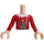 LEGO Christina Torso, with Christmas Tree and Snow Pattern (92456)