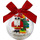 LEGO Christmas Ornament Santa 854037