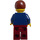 LEGO Christmas Tree Man with Plaid Shirt Minifigure