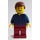 LEGO Navidad Árbol Hombre con Plaid Camisa Minifigura