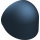 LEGO Chroom Blauw Minifig Helm Vizier Ruimte (23318 / 71016)