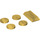 LEGO Chrom Gold Münze und Ingot Pack (15629 / 97053)