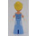 LEGO Cinderella in Bright Chiaro Blu Evening Gown Minifigure