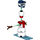 LEGO City Calendrier de l&#039;Avent 2023 60381-1 Subset Day 1 - Skiing Snowman