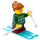 LEGO City Advent Calendar 2024 60436-1 Teilmenge Day 5 - Skier with Holiday Sweater