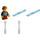 LEGO City Advent Calendar 2024 60436-1 Deelverzameling Day 5 - Skier with Holiday Sweater