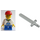 LEGO City Adventskalender 2824-1 Subset Day 2 - Boy with Sword