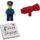 LEGO City Advent Calendar 60063-1 Sous-ensemble Day 11 - Policeman with Megaphone