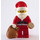 LEGO City Advent Calendar Set 60063-1 Subset Day 24 - Santa with Bag and Cookie