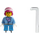 LEGO City Adventskalender 60133-1 Subset Day 10 - Ice Hockey Player Girl