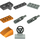 LEGO City Calendrier de l&#039;Avent 7553-1 Subset Day 20 - Orange Snowmobile