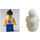 LEGO City Advent Calendar Set 7724-1 Subset Day 4 - Female with Ice Cream