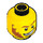 LEGO City Criminal Head (Recessed Solid Stud) (13623 / 99805)