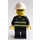 LEGO City Feuer mit Weiß Feuer Helm, Reflecting Streifen und Schwarz Sunglasses Minifigur