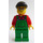 LEGO City Harbor Farmer with Overall, Black Cap and Glasses Minifigure